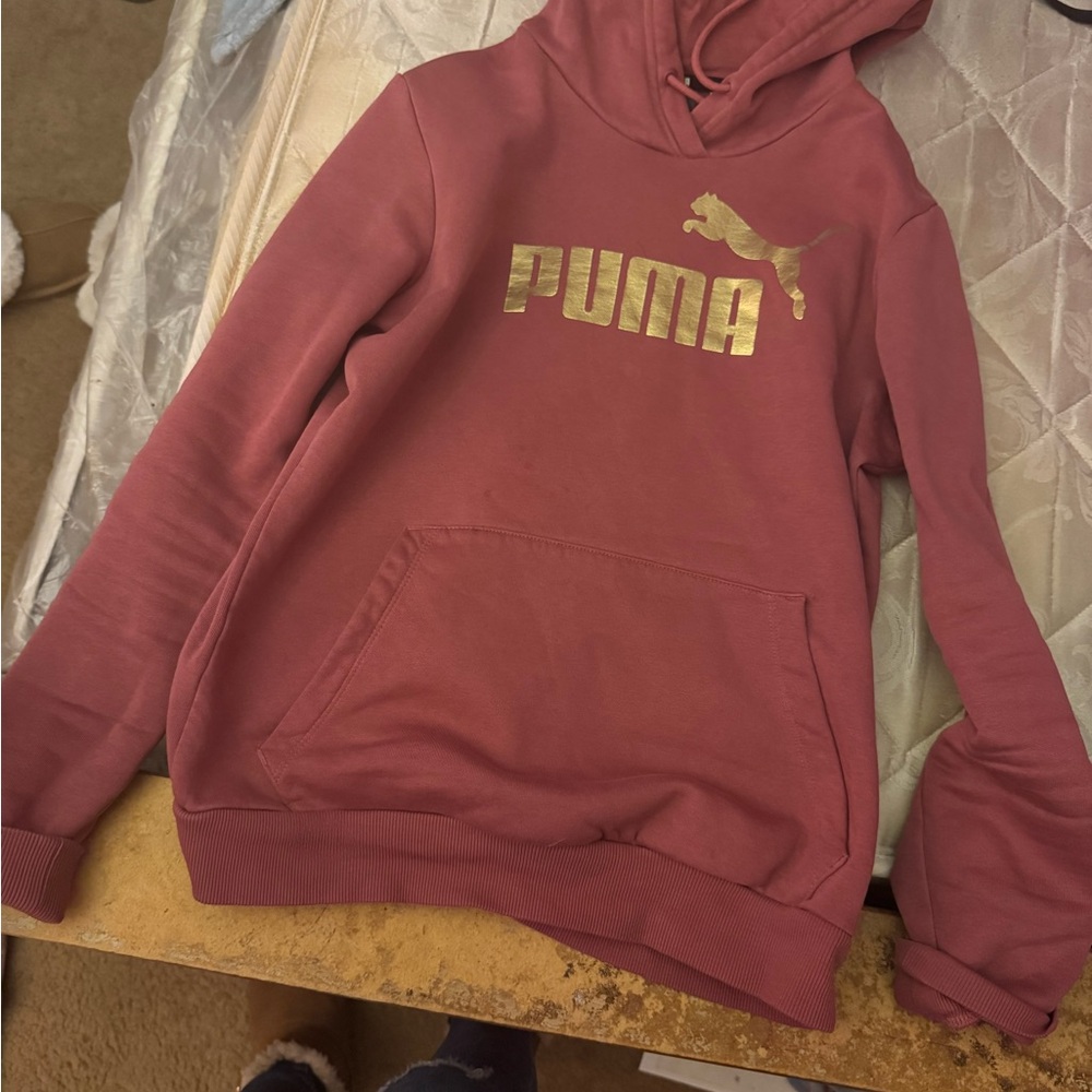 Puma Rose Hoodie with Subtle Logo